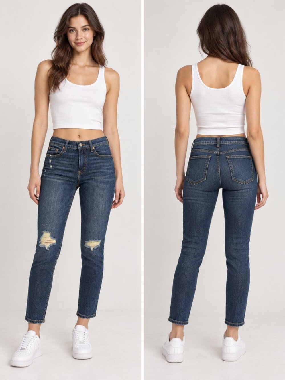 Gap Denim Distressed Jeans Size 25